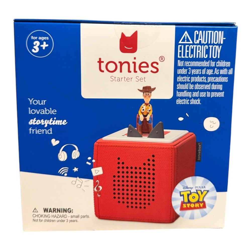 Tonies Red Interactive Learning Toy with Audio Features